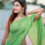 Dharsha Gupta Instagram – 💚Believe in yourself. You are braver than you think, more talented than you know, and capable of more than you imagine💚
Saree- @styled_by_arundev
Styled by- @sen_smily_girl
Pic- @dhanush__photography