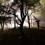 Dharsha Gupta Instagram – ☂️குடைக்குள் நான்☂️
Pc- @actorsathish 🤩