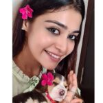 Dharsha Gupta Instagram – 💗Namma puthu family member, ‘JOY’
Yen flower vechu vitturukenu guess pannunga paapom??💗
#beagle