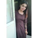 Dharsha Gupta Instagram – 🤎Everything you’ve ever wanted is on the other side of fear🤎
Dress- @asmi_boutiqe 
Earring- @vaamika_earrings_