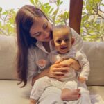 Dia Mirza Instagram - Eid Mubarak everyone ❤️✨ Wishing you and your loved ones peace, health and happiness. This is our little ones first Eid and we pray that everyone is safe and with their loved ones 🙏🏻 India