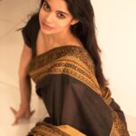 Divya Bharathi Instagram - A saree silently empowers you✨ Shot by @dwarakeshhhh Saree @devraagh