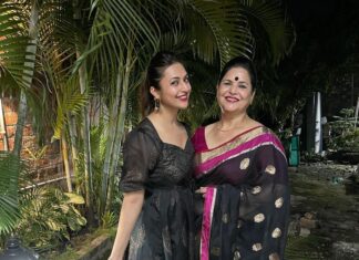Divyanka Tripathi Instagram - Mummy, you are a paradox of a character sketch written for an average mother. You are possibly the strongest woman I've seen- mentally and physically, you have broken barriers, evolved yourself to better us, learnt new things with age no bar. You are simply unstoppable Mommy. You inspire us now and forever! Happy Mother’s Day! @neelam.tripathi121 @priyanka_sameer_tiwari @airbus.maestro #FamilyPhotoAlbum