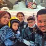 Erica Fernandes Instagram – My original Piddu’s visit to ski Dubai. #throwback #funtimes Ski Dubai