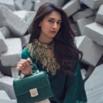 Erica Fernandes Instagram - Photo dump of my favourite look. Outfit by @chiquestudio Footwear by @themayze_official Bag @bessielondonindia Hair by @rahul_sharma221 Shot by @akshaynavlakhefilms Coordinated by @shrushti_216