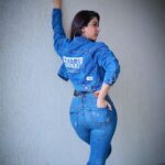 Eshanya Maheshwari Instagram - Fashion Fades, Denims Are Eternal !💙 Denim jacket and jeans by @lovegen_official 💙 📸 - @portraitsbyvedant #ootd #denim #ootdfashion #esshanyamaheshwari #esshanya #fashionblogger #styleblogger
