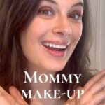 Evelyn Sharma Instagram - When baby finally falls asleep and you have a few minutes to put your makeup on… 🫣👼🏻🤸🏻‍♀️ Here’s my new #makeuproutine (and some of my fav brands!) 🧏🏻‍♀️ #mommymakeup #beautyroutine #5minutemakeup #evelynsharma ‼️ COMMENT if you want to see how I style my hair in 5 minutes too ‼️