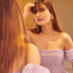 Fatima Sana Shaikh Instagram - Getting ready and all #modernlove #raatrani Styled by @akshitas11 with @khushi46 Outfit- @ohpolly @aak.ch Jewellery - @inaya_accessories Hair - @humera_shaikh19 Make up- @tulsi5solanki Photos - @visualaffairs_va