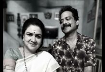 Guru Somasundaram Instagram - With our beloved Thiripurasundari🤍 Fan o' fan! #urvashi #theurvashi #charlesenterprises