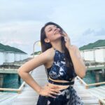 Hansika Motwani Instagram - The sky above, sand below, peace within • • • @falgunishanepeacock @falgunipeacock @shanepeacock #falgunishanepeacock #falgunipeacock #shanepeacock