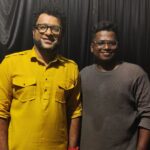 Haricharan Instagram - With the Amazing #Arivu @therukural when we performed on Consecutive days for the @keralaolympic in trivandrum. I admire him, his music and the Purpose behind the Music. Nice Meeting you, Brother!