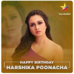 Harshika Poonacha Instagram - ಹುಟ್ಟುಹಬ್ಬದ ಶುಭಾಶಯಗಳು @harshikapoonachaofficial #HappyBirthday #StarSuvarna