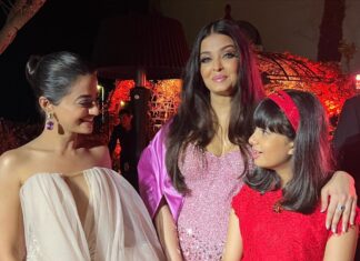 Helly Shah Instagram - Had a fan girl moment at Cannes✨ Got to meet the everygreen beauty Aishwarya Rai Bachchan🥰 More details about it coming soon on my feed so stay tuned. In the meantime if you are wondering the secret behind my glow, it's the gorgeous L'Oreal Paris Skin and Makeup products. They are available at steal deals on Nykaa at upto 40% off. Use my code - HELLY10 for an additional 10% off.
