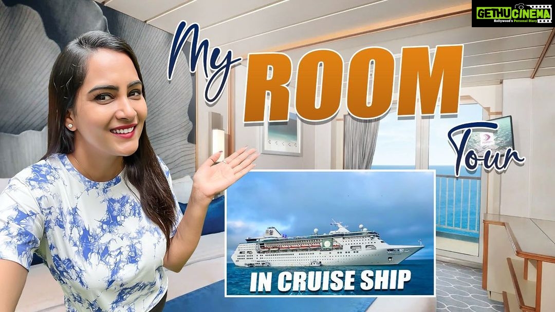 Himaja Instagram - Full Video is now live friends Don’t miss.. Link given in story and on my profile #cruise #trip #travelling
