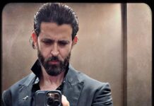 Hrithik Roshan Instagram - Last night. Also last post with beard. 🥳
