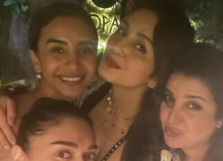 Huma Qureshi Instagram - The best girlfriends are those that send you an amazing dress when you cry ‘I have nothing to wear’ @sanamratansi and the other mad one who supports your impromptu photo-shoot without caring a damn about where you are @patralekhaa ;-) I love my #girls #sisters #sisterhood @farahkhankunder for being our OLA entertainment forever !! @aditiraohydari for being the gentle soul that you are ❤️😜💃#mondaymotivation