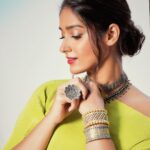 Ileana D'Cruz Instagram - @sanamratansi you da best ♥♥♥ @payalkhandwala @aquamarine_jewellery @sangeetaboochra ✨ 📸 @kkarmaa.studio