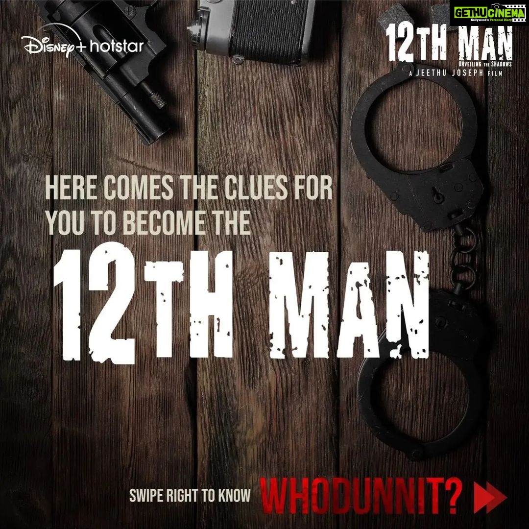 Iniya Instagram - GAME ALERT || Dedicated by die-hard Mohanlal fans Here is the clue for you to become the 12th Man Trust us, it's going to be a little tricky but pure fun. From these clues, with your power of deduction, find out who we are talking about from the 11 influencers!! Swipe right to begin the game of deduction and be the 12th man! And there is more, many surprises are awaiting you as you become the 12th Man. Do not forget to like and tag us @Disneyplushotstarmalayalam as you share your deductions. Watch 12th Man streaming exclusively on Disney+ Hotstar from 20th May. #KillingSoon on @disneyplushotstar @disneyplushotstarmalayalam