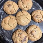 Ishika Singh Instagram - Straight from oven into my mouth … tried my hands on cookies 🍪 chunky chocolate chip cookie 🍪 they r much bigger n chunkier than I thought ;) will make them better next time . #bakinglove #bakingtime #bakingfromscratch #baking #bakingfun #bakingaddiction #cookiedough #cookies #cookielover #cookielove #bakingday #homebaking #bakingpassion #cookielove #homebaker #cookies🍪 #chocolatechipcookies #chocolate