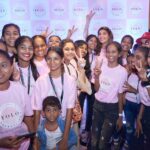 Jacqueline Fernandez Instagram - A day to remember ♥️ thankyou to everyone who was a part of this ♥️ @jf.yolofoundation @lotus_herbals @lovecolorbar @shottindia