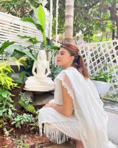 Jacqueline Fernandez Instagram - Babaji🤍