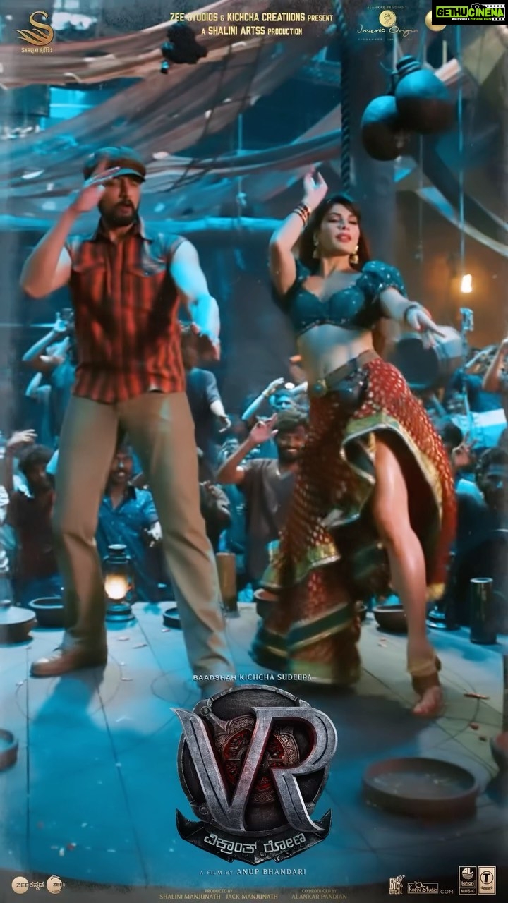 Jacqueline Fernandez Instagram - Here's a challenge! Can you dance like #RaRaRakkamma | Use the audio to show your moves and don't forget to tag @VikrantRona If you cut the mark you'll be featured on our story! All you have to do - Use the hashtag #RaRaRakkamma #RaRaRakkamma #RakkammaHookStep #VikrantRona #VikrantRonaJuly28 #VRin3DJuly28 @kichchaSudeepa @vikrantrona