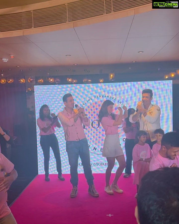 Jacqueline Fernandez Instagram - A day to remember ♥️ thankyou to everyone who was a part of this ♥️ @jf.yolofoundation @lotus_herbals @lovecolorbar @shottindia
