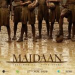 Janhvi Kapoor Instagram - #MaidaanTeaser - Get ready for Maidaan! 27th November 2020 ⚽ @ajaydevgn @pillumani #BoneyKapoor @iamitrsharma @freshlimefilms @saiwyn @writish1 @joysengupta04 @skyflierindian @zeestudiosofficial @zeestudiosint #bayviewprojects @maidaanofficial