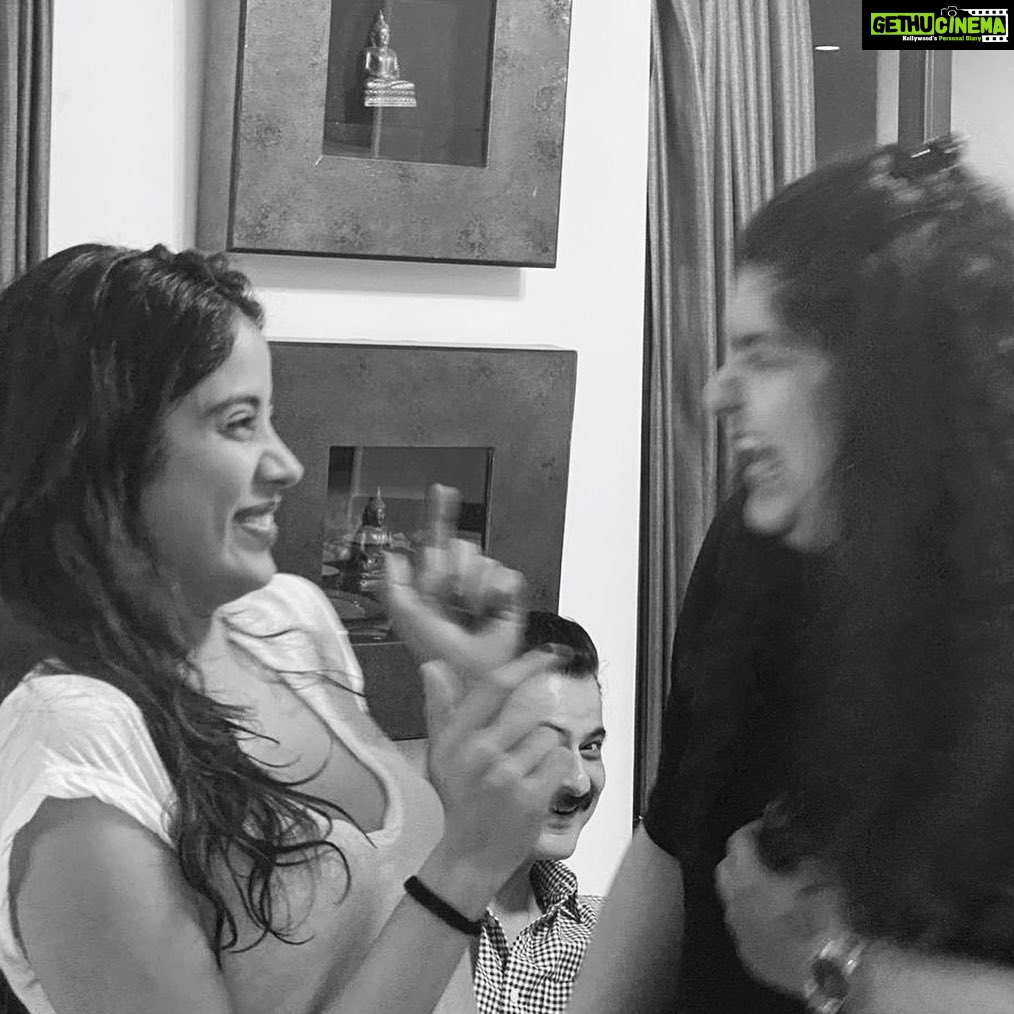 Janhvi Kapoor Instagram - Happy Birthday to the person who makes me and everyone feel safe and loved always ❤️ so proud of everything you’ve done this year and everything you’re going to do 🌈 you deserve the worlds happiness- I love you so much. Ft. @sanjaykapoor2500