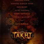 Janhvi Kapoor Instagram - #TAKHT @karanjohar @ranveersingh #KareenaKapoorKhan @vickykaushal09 @psbhumi @aliaabhatt @anilskapoor #HirooYashJohar @apoorva1972 @dharmamovies