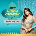 Janhvi Kapoor Instagram – It’s the season to sparkle and shine with the #NykaaDiwaliDhamakaSale where the cart is all mine!

The Diwali Dhamaka Sale is LIVE!

Get upto 50% on all your favorite brands from 23rd October to 1st November. 

Download the Nykaa App and get shopping 📱

#TuKhoobSaj #NykaaDiwaliSale #DiwaliwithNykaa