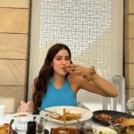 Janhvi Kapoor Instagram - a meal, a debut and a return 🥳