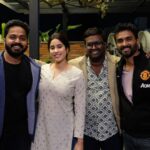 Janhvi Kapoor Instagram – It’s a wrap! #Milli ❤️ My first film with papa, of whom I’ve only heard stories of all my life as a producer. But after working with you, and it feels so cool to say that!! I finally know what everyone means when they say you give your heart and soul to each film you take up. That isn’t the only reason this film is so special to me- it’s been the most inspiring journey to work with someone so completely consumed by his focus and love for cinema like @mathukuttyxavier sir. Thank you and @noblebabuthomas for your guidance and patience. For reinstating my belief that if you work honestly enough and hard enough, however tough the journey is- it’s still the closest thing to magic. And it’s worth everything. I hope you guys feel the same way when you see the film! And I hope we make you proud papa ❤️ thank you for this journey.