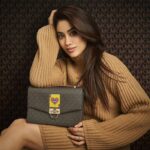 Janhvi Kapoor Instagram - Card to get? Not quite! Personalize your @michaelkors signature bags at the #MKMyWay popup in-store!