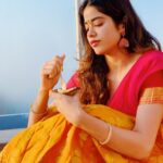 Janhvi Kapoor Instagram - Happy Onam! #tbt #happyplace