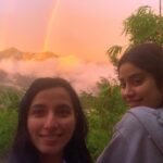 Janhvi Kapoor Instagram - somewhere over the rainbow 🌈 JW Marriott Mussoorie Walnut Grove Resort & Spa