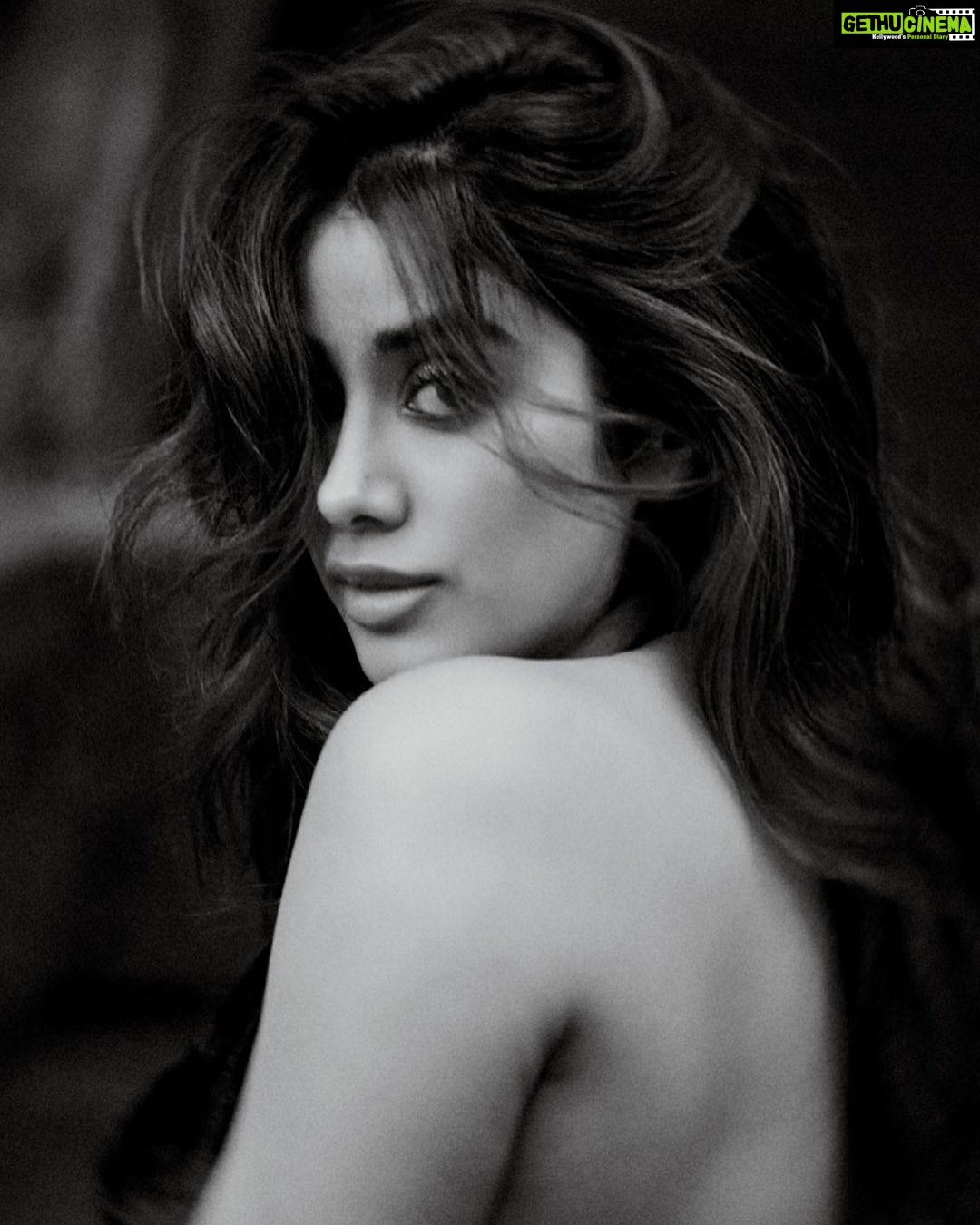 Janhvi Kapoor Instagram - *nonchalantly pensive quote about black and white photos and eyes being windows to the soul and all that*
