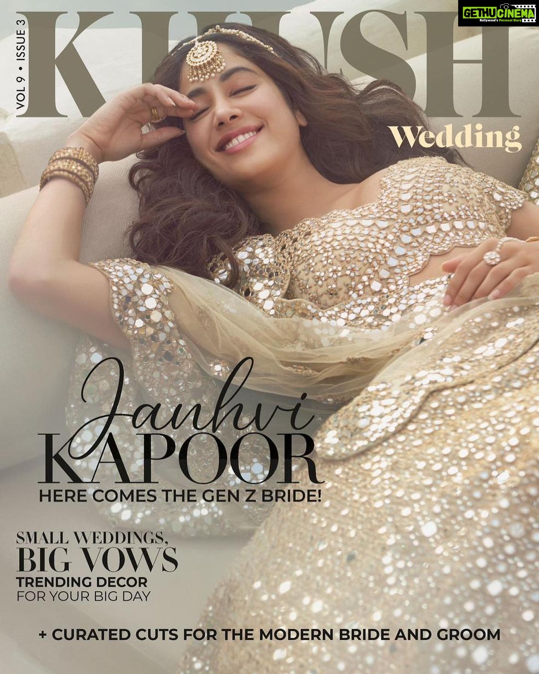 Janhvi Kapoor Instagram - In these trying times, I know it’s important to be sensitive to the troubles we as a country are facing & I would never want to be inconsiderate towards that. This cover, however, and the subsequent posts of it had been committed to a while back and were shot before lockdown. We were as safe and precautious as possible. I hope all of you are staying safe and strong! Love always. @khushmag Editor-in-chief: @sonia_ullah Wardrobe: @abhinavmishra_ Jewellery: @akmmehrasonsjewellers Photographer: @nishanth.radhakrishnan at @featartists Creative Director: @Mannisahota Styling: @vikas_r @tanishqmalhotraa Assisted by: @tanyaasachdevaaa Makeup: @rivieralynn at @animacreatives Hair: @mikedesir at @animacreatives Set Coordinator: @shekhawat.rajeshsingh PR Agency: @hypenq_pr