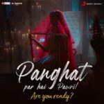Janhvi Kapoor Instagram - Stay tuned for #Panghat!✨ Song out soon. #Roohi in cinemas 11th March, 2021. @rajkummar_rao @fukravarun #DineshVijan @mriglamba @serialclicker811 @gautam.m1 @aseeskaurmusic #DivyaKumar @mellowmellow @soulfulsachin @jigarsaraiyaofficial @amitabhbhattacharyaofficial @Amalendu_dop @maddockfilms @officialjiostudios @officialjiocinema @sonymusicindia
