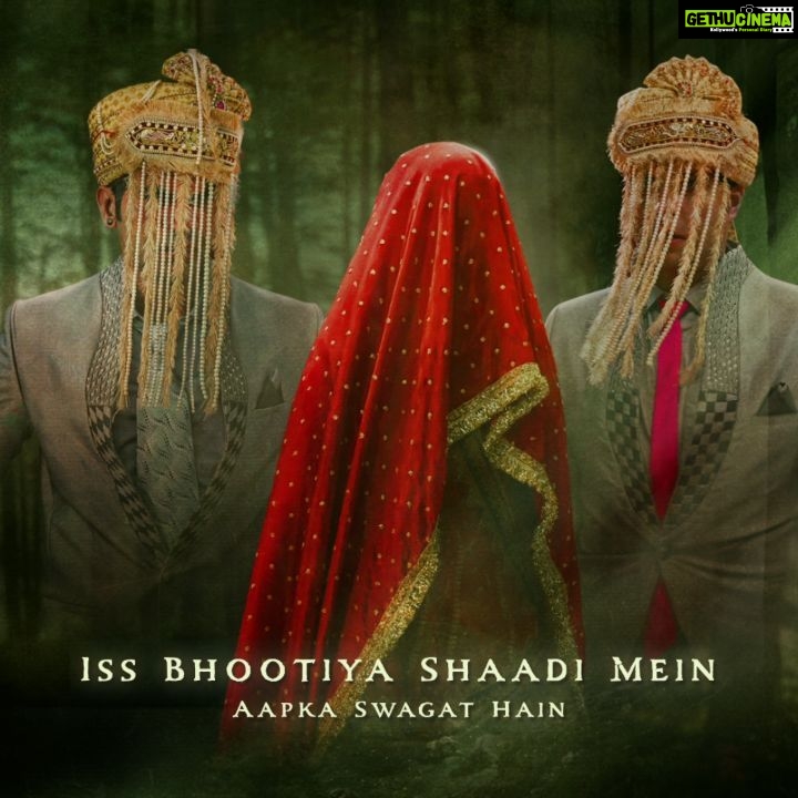 Janhvi Kapoor Instagram - Iss Bhootiya Shaadi mein aapka swagat hai! #MagicOfCinemaReturns; movie releases 11th March. @rajkummar_rao @fukravarun #DineshVijan #MrighdeepSinghLamba @serialclicker811 @sachinjigar @amitabhbhattacharyaofficial @maddockfilms @officialjiostudios @officialjiocinema @sonymusicindia