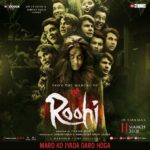 Janhvi Kapoor Instagram - Aaiyega zaroor Iss Bhootiya Shaadi mein. #RoohiTrailerOutAt12pm, stay tuned. #Roohi in cinemas 11th March 2021! 👻 @rajkummar_rao @fukravarun #DineshVijan @mriglamba @serialclicker811 @sachinjigar @amitabhbhattacharyaofficial @Amalendu_dop @maddockfilms @officialjiostudios @officialjiocinema @sonymusicindia