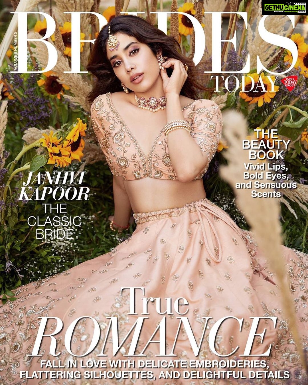 Janhvi Kapoor Instagram - 👰🌸 Editor: Nandini Bhalla Photographer: Taras Taraporvala (@taras84) at Inega (@inega.in) Fashion Editors: Ayesha Amin Nigam (@ayeshaaminnigam) and Shaurya Athley (@shauryaathley) Fashion assistant: Aprajita Puri (@aprajitapuri) Hair: Gabriel Georgiou (@georgiougabriel) at Anima Creative Management (@AnimaCreatives) Makeup: Florian Hurel (@florianhurel) at L’Atelier (@latelierartistmanagement) Decor: Phoolandevi Events by Ridhi N (@phoolandevievents) Production: Anomaly Production (@anomalyproduction) PR Agency: -Hype PR (@hypenq_pr
