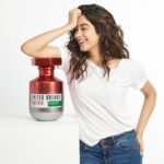 Janhvi Kapoor Instagram - Dream it, then go for it! 😊 What do you dream about? @benetton_perfumes #UnitedDreamsTogether