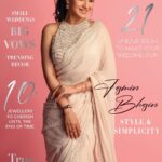 Jasmin Bhasin Instagram - Cover Shoot for @wedlookmagazine Founder @mohit.kathuria1987 Shot by @praveenbhat Make up @makeupbypoorvashah Stylist @natashaabothra Wearing @cheriedofficial Hair by @rekhahariyani26