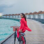Jasmin Bhasin Instagram - Missing already ☹️ @kandima_maldives Outfit by @gopivaiddesigns