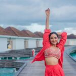 Jasmin Bhasin Instagram - Missing already ☹️ @kandima_maldives Outfit by @gopivaiddesigns
