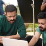 Jayasurya Instagram - With The MasterBrain Behind the Success. @abhijith.joseph John Luther Running Successfully #johnluther
