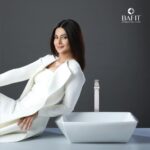 Jennifer Winget Instagram - #Collaboration Posh Ware for the Polished You! @bafit.bathroom.solutions #bafit #completebathroomsolutions #bafitsanitaryware #bafitbathrooms #sanitaryware #faucet #ceramictiles