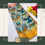 Joy Crizildaa Instagram – Kalamkari saree ✨

To place an order Kindly DM ! ❤️

Disclaimer : color may appear slightly different due to photography
No exchange or return 
Unpacking video must for any sort of damage complaints 

Threads here and there, missing threads,colour smudges are not considered as damage as they are the result in hand woven sarees. 

#joycrizildaa  #joycrizildaasarees #handloom #onlineshopping #traditionalsaree  #sareelove #sareefashion #chennaisaree #indianwear #sari #fancysarees #iwearhandloom #sareelovers  #sareecollections #sareeindia