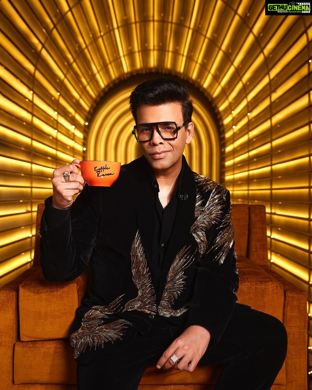 Karan Johar Instagram - Back to brewing some koffee!☕️ #KoffeeWithKaran #HotstarSpecials @disneyplushotstar @dharmaticent